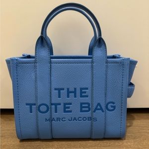 Marc Jacobs Blue Leather Mini Tote